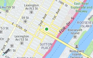 Map of 340 East 61st Street 1XA, New York, NY 10065, USA