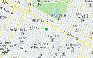 Map of 55 West 55th Street 4AA, New York, NY 10019, USA