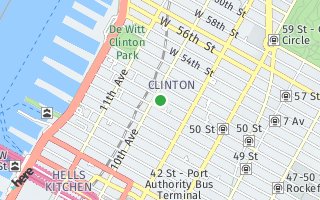 Map of 456 West 50th Street 4, New York, NY 10019, USA
