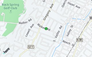 Map of 75  Walker Road, West Orange, NJ 07052