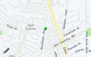 Map of 111 Woodlawn Ave, Dix Hills, NY 11746, USA