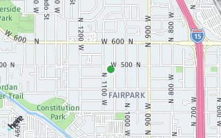Map of 1053 W 500 N, Salt Lake City, UT 84116, USA