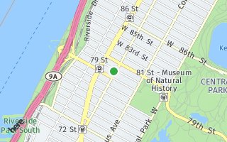 Map of 200 West 80 Street PENTHOUSE, Manhattan, NY 10024, USA