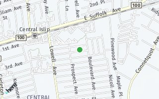 Map of 31 E Beech Street, Central Islip, NY 11722, USA