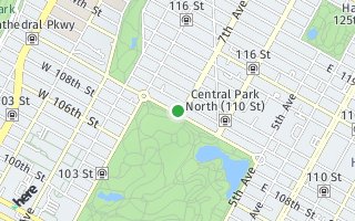 Map of 201 Central Park North 1C, New York, NY 10026, USA