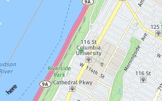 Map of 162 Claremont Avenue 3S, New York, NY 10027, USA