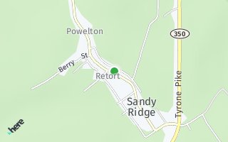 Map of 418-420 State Street, Sandy Ridge, PA 16677, USA