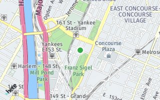 Map of 825 Walton Avenue, Bronx, NY 10451, USA