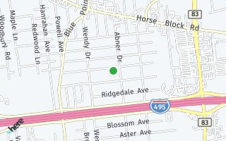 Map of 56 Pinedale Ave, Farmingville, NY 11738, USA