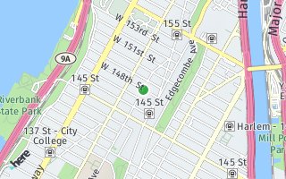 Map of Convent Ave. and W 148th St., New York, NY 10031, USA