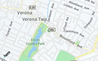 Map of 15 Lakeview Place 3, Verona, NJ 07044, USA