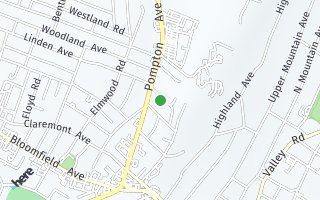 Map of 31 Cambridge Road, Verona, NJ 07044, USA