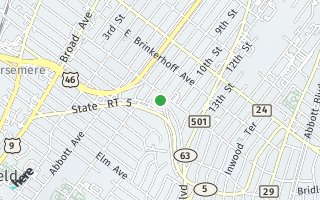 Map of 300  East Homestead Avenue 4C, Palisades Park, NJ 07650, USA