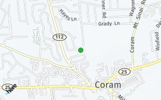 Map of 61 Samantha Drive, Coram, NY 11727, USA