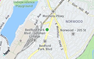 Map of 3171 Grand Concourse, Bronx, NY 10468, USA