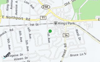 Map of 5  Indian Trace, Kings Park, NY 11754, USA