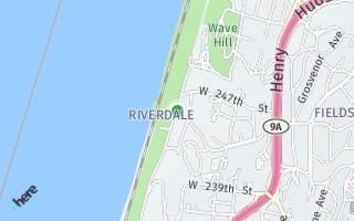 Map of West 246 Street 1110, Riverdale, NY 10471, USA