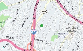 Map of 129 Rockledge Rd, Bronxville, NY 10708, USA