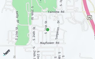 Map of 14307 S. 21st St, Bellevue, NE 68123, USA