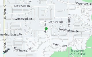 Map of 2815 Nottingham Dr, Bellevue, NE 68123, USA