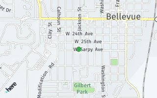 Map of 2512 Jackson St, Bellevue, NE 68005, USA