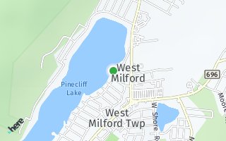 Map of 143 Pinecliff Lake Drive, West Milford, NJ 07480, USA