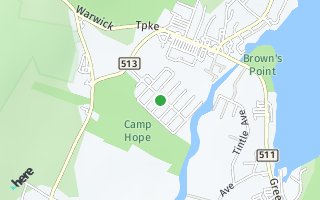 Map of 44 Greenbrook Dr, West Milford, NJ 07480, USA