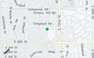 Map of 710 Magnolia Ave, Papillion, NE 68046, USA