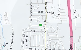 Map of 2516 Alberta Ave, Bellevue, NE 68147, USA
