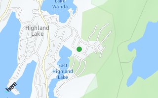Map of 17 Mountain Ave, Highland Lakes, NJ 07422, USA