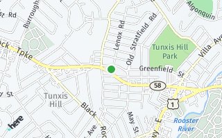 Map of 122 Tunxis Hill Cut Off, Fairfield, CT 06825, USA
