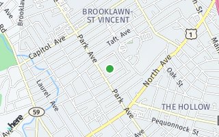 Map of 42 Bancroft Ave 2nd/3rd Floors, Bridgeport, CT 06604, USA