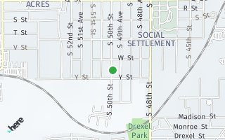 Map of 5905 S 50th Street, Omaha, NE 68117, USA