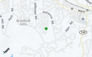 Map of 125 Peddlers Drive Unit 125, Branford, CT 06405, USA