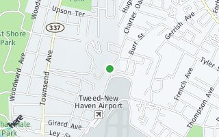 Map of 404 Burr Street, New Haven, CT 06512, USA