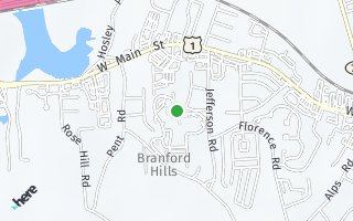 Map of 156 Monticello Drive 156, Branford, CT 06460, USA