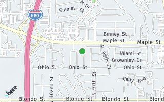 Map of 2718 N 97th Ave, Omaha, NE 68134, USA