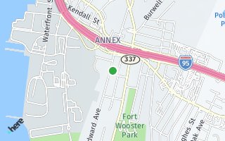 Map of 691 Woodward Avenue, New Haven, CT 06512, USA