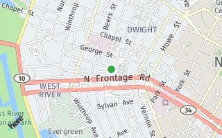 Map of 14 Gilbert Ave, New Haven, CT 06511, USA