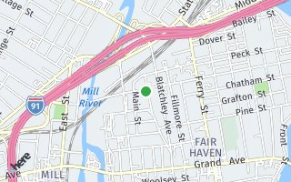 Map of 156 Monroe St, New Haven, CT 06513, USA
