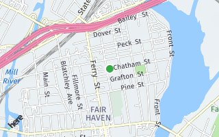 Map of 192 Chatham Street, New Haven, CT 06513, USA