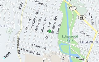 Map of 367-369 Central Ave, New Haven, CT 06515, USA