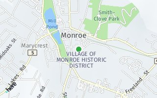 Map of 25 Maple Avenue, Monroe, NY 10950, USA
