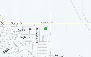 Map of 14524 Grebe Street, Bennington, NE 68007, USA