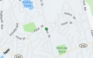 Map of 113 Benz St, Ansonia, CT 06401, USA