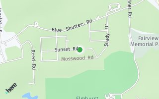 Map of 113 Sunset Road, Roaring Brook Township, PA 18444, USA