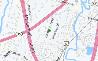 Map of Hartford Turnpike, North Haven, CT 06473, USA