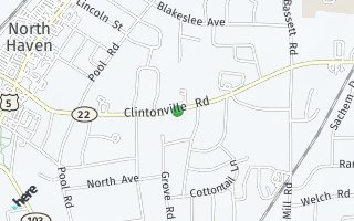Map of 162 Clintonville Road, North Haven, CT 06473, USA