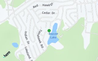 Map of 1100 Beaver Lake Drive, Lake Ariel, PA 18436, USA
