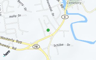 Map of 14 Sandra Circle, Coventry, RI 02816, USA